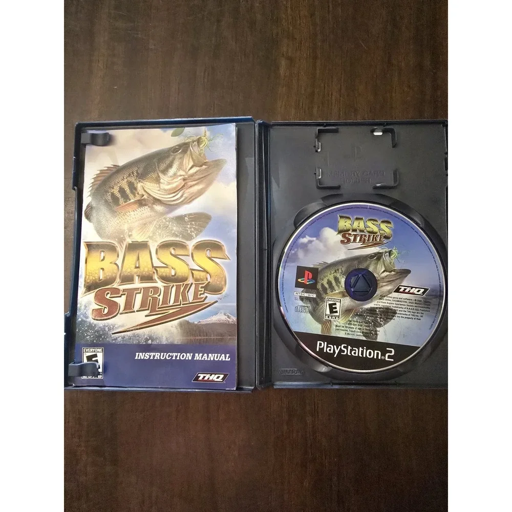 BASS Strike (Sony PlayStation 2, 2001, PS2) COMPLETE